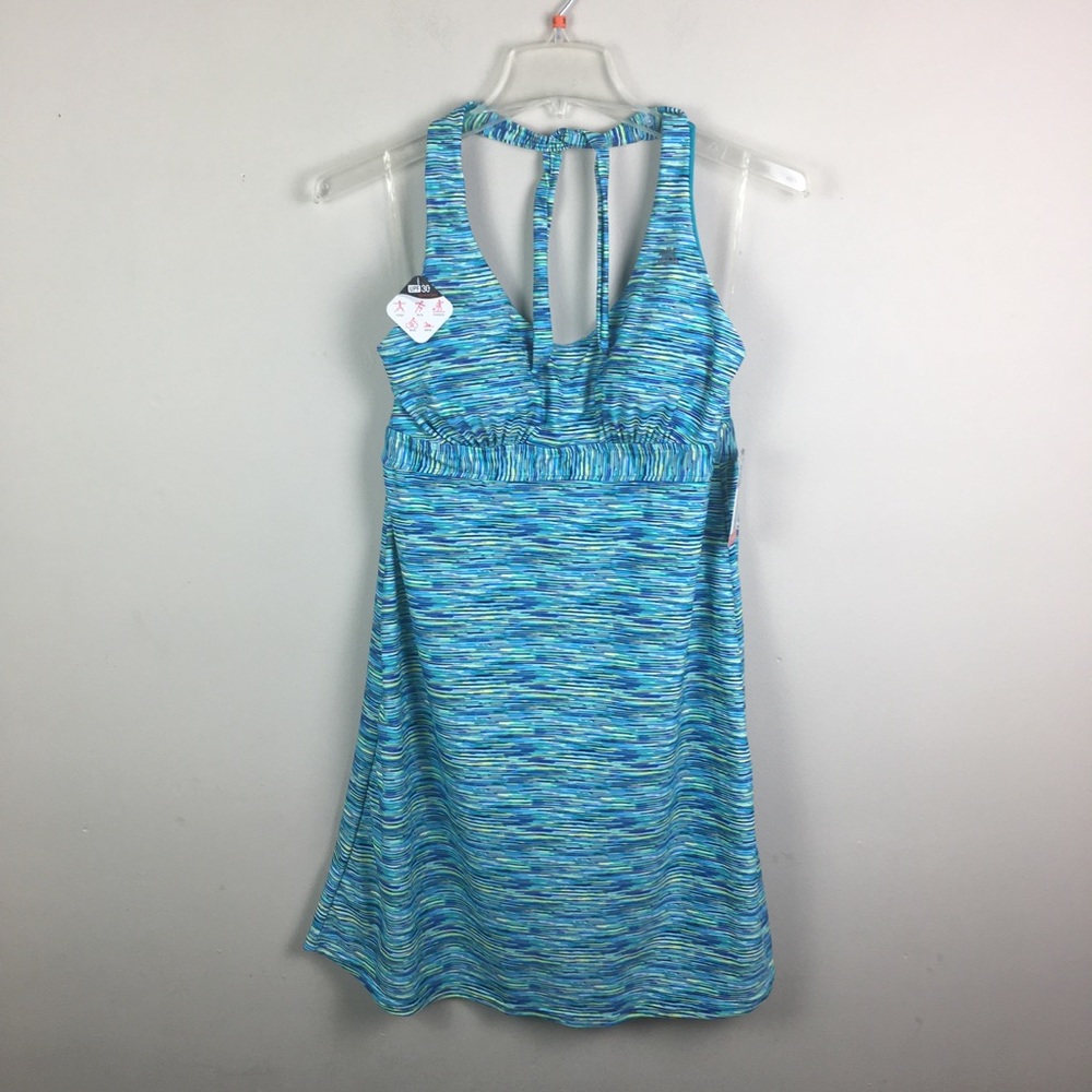 NWOT Zeroxposur swim Paddle dress (padded bra)